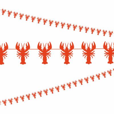 Girlang Kräftskiva Kräftor