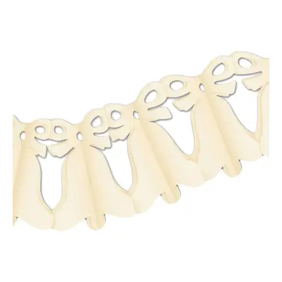 Girlang Kyrkklockor Elfenbensvit