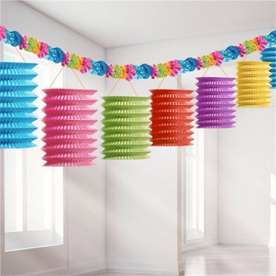 Girlang Lanterna Tiki