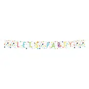 Girlang Lets Party Konfetti