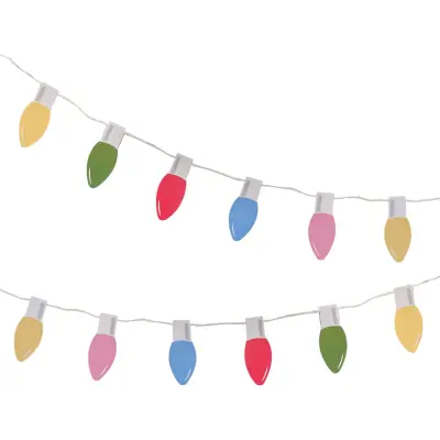 Girlang Ljusslinga i Papp