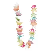 Girlang med Pappersblommor