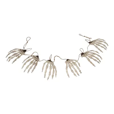 Girlang med Skeletthänder