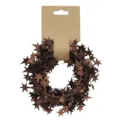 Girlang med Stjärnor Koppar Matt