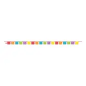 Girlang Mexico Fiesta Flerfärgad