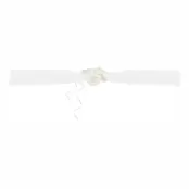 Girlang Organza Krämvit