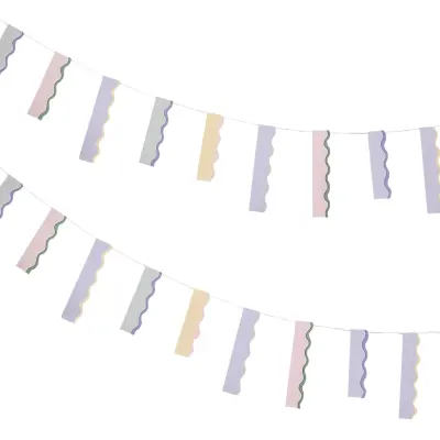 Girlang Pastell Wavy