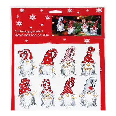 Girlang Pysselkit Tomtar