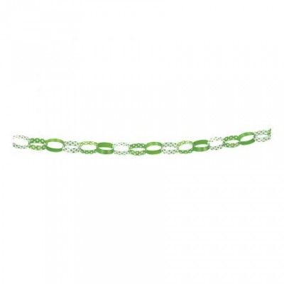 Girlang Ringar Grön/Vita