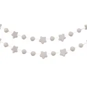 Girlang Stjärnor och Bollar av Filt