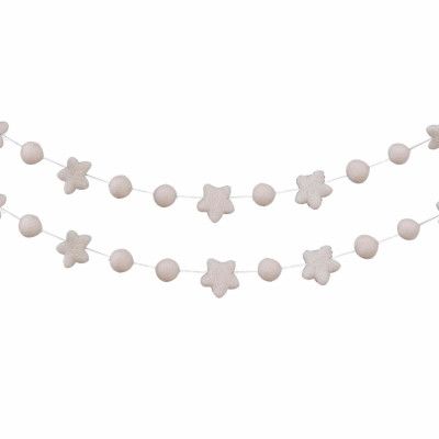 Girlang Stjärnor och Bollar av Filt