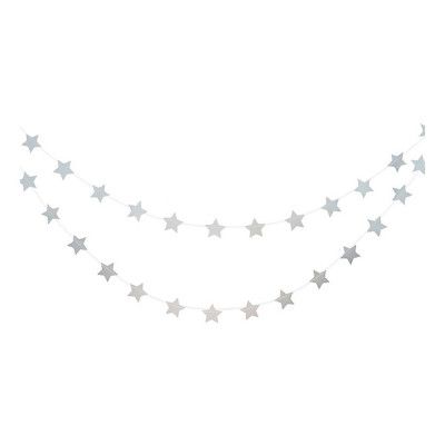 Girlang Stjärnor Silver