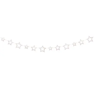 Girlang Stjärnor Skimrande