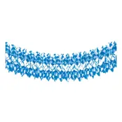 Girlang Stor Bayersk Blå