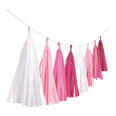 Girlang Tassel Rosa DIY