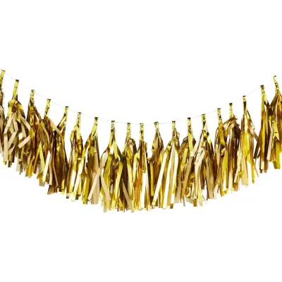 Girlang Tassels Guld