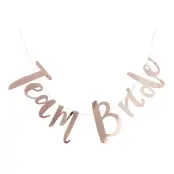 Girlang Team Bride Roséguld