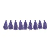 Girlang Tofsar Mörklila