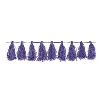 Girlang Tofsar Mörklila