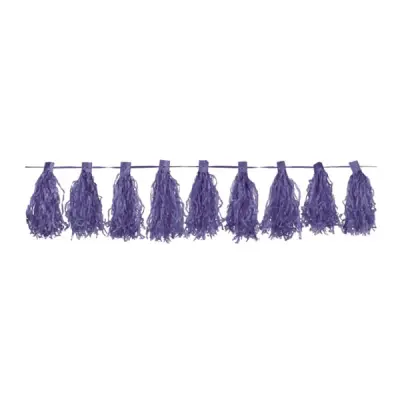 Girlang Tofsar Mörklila