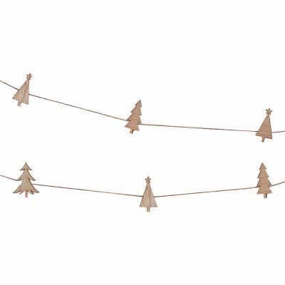 Girlang Trägranar med Klädnypor