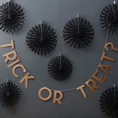 Girlang Trick or Treat Guld