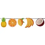 Girlang Tropiska Frukter