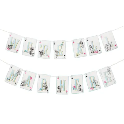 Girlang We're All Mad Here Alice Wonderland