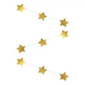 Guldfärgad Stjärngirlang