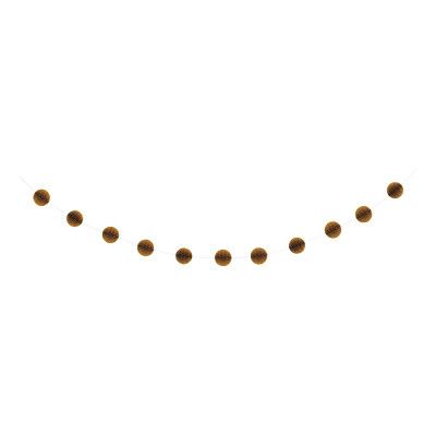 Girlang Honeycombs Guld