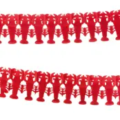 Kräftskiva girlang kräftor 360 cm