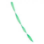 Kräppapper Girlang Grön