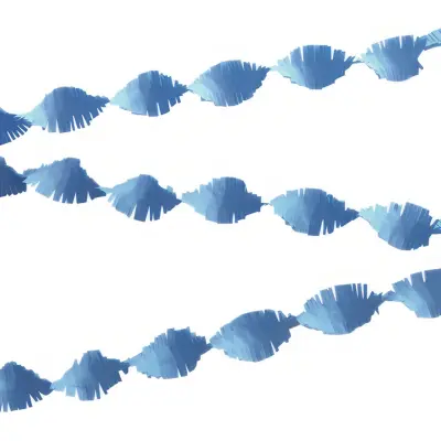 Kräppgirlang Babyblå - 24 meter