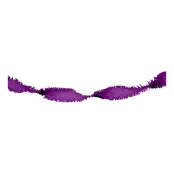 Kräppgirlang Lila - 24 meter