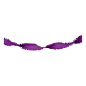 Kräppgirlang Lila - 6 meter