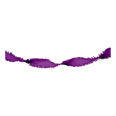 Kräppgirlang Lila - 6 meter
