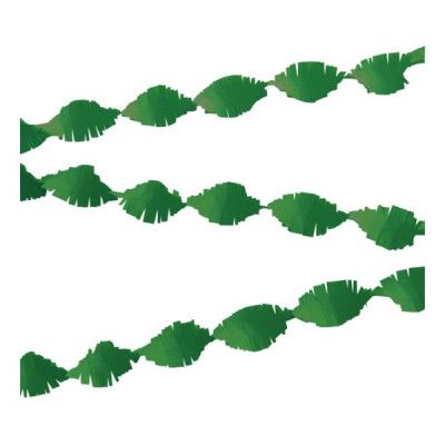 Kräppgirlang Mörkgrön - 24 meter