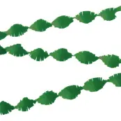 Kräppgirlang Mörkgrön - 6 meter