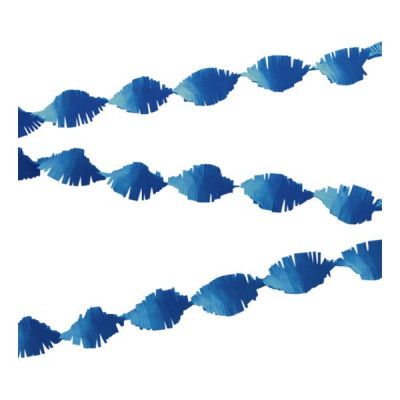 Kräppgirlang Marinblå - 24 meter