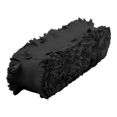 Kräppgirlang Svart