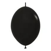 Länkballonger Svart - 10-pack