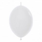 Länkballonger Vit - 10-pack