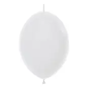Länkballonger Vit - 10-pack
