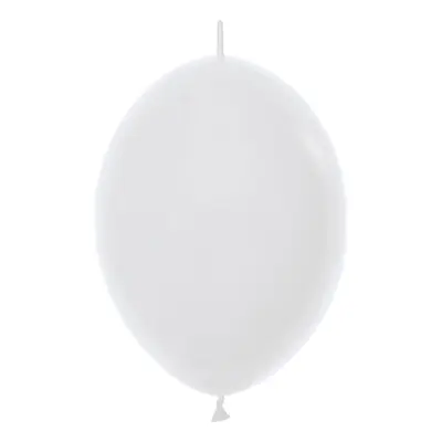 Länkballonger Vit - 10-pack