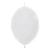 Länkballonger Vit - 25-pack