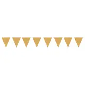Vimpelgirlang Glitter Guld