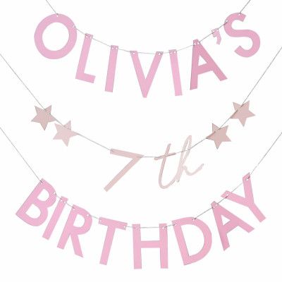 Namngirlang Birthday med Siffra Rosa