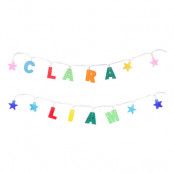Namngirlang med LED-Belysning - Clara