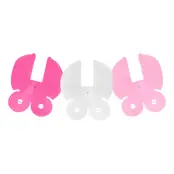 Pappersgirlang Barnvagnar Rosamix - 2,6 meter