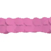 Pappersgirlang Neonrosa
